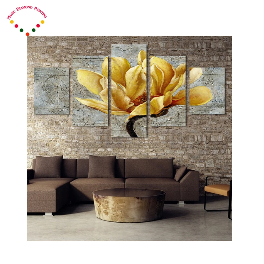 5pcs/set full diamond embroidery Yellow Flower Diamond mosaic diy 5d diamond painting cross stitch diamond sets home decorative
5pcs/set full diamond embroidery Yellow Flower Diamond mosaic diy 5d diamond painting cross stitch diamond sets home decorative