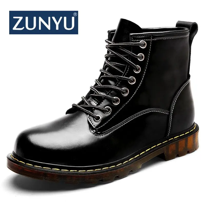 ZUNYU New Super Warm Men's Winter Leather Ankle Boots Men Autumn Waterproof Snow Boots Leisure Man Autumn Boots Shoes Mens
ZUNYU New Super Warm Men's Winter Leather Ankle Boots Men Autumn Waterproof Snow Boots Leisure Man Autumn Boots Shoes Mens