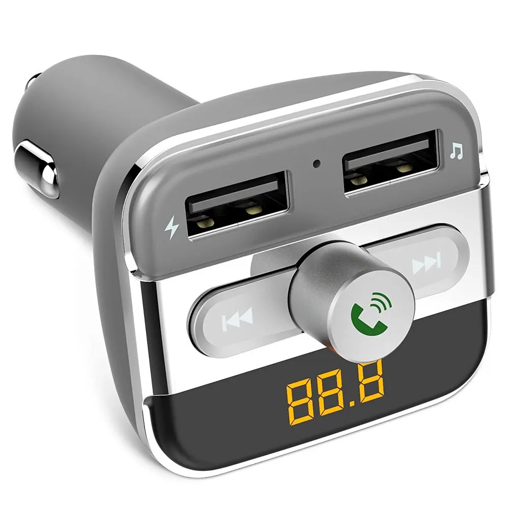 2018 Auto Handsfree Bluetooth Car Kit FM Transmitter Car MP3 Player Bluetooth 2 USB Flash Driver Charger Support TF Card USB
2018 Auto Handsfree Bluetooth Car Kit FM Transmitter Car MP3 Player Bluetooth 2 USB Flash Driver Charger Support TF Card USB