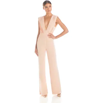 2019 jumpsuits Sexy Elegant Celebrity V Neck Women Backless Night Club Bandage Party Body con Sleeveless Jumpsuit Wholesale
2019 jumpsuits Sexy Elegant Celebrity V Neck Women Backless Night Club Bandage Party Body con Sleeveless Jumpsuit Wholesale