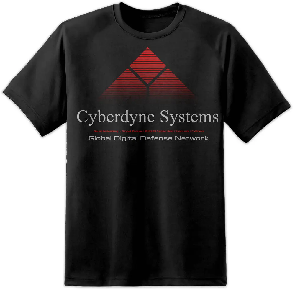 Cyberdyne Systems Terminator Logo Movie T Shirt (S-3XL) Retro Predator Aliens Cool Casual pride t shirt men Unisex New
Cyberdyne Systems Terminator Logo Movie T Shirt (S-3XL) Retro Predator Aliens Cool Casual pride t shirt men Unisex New