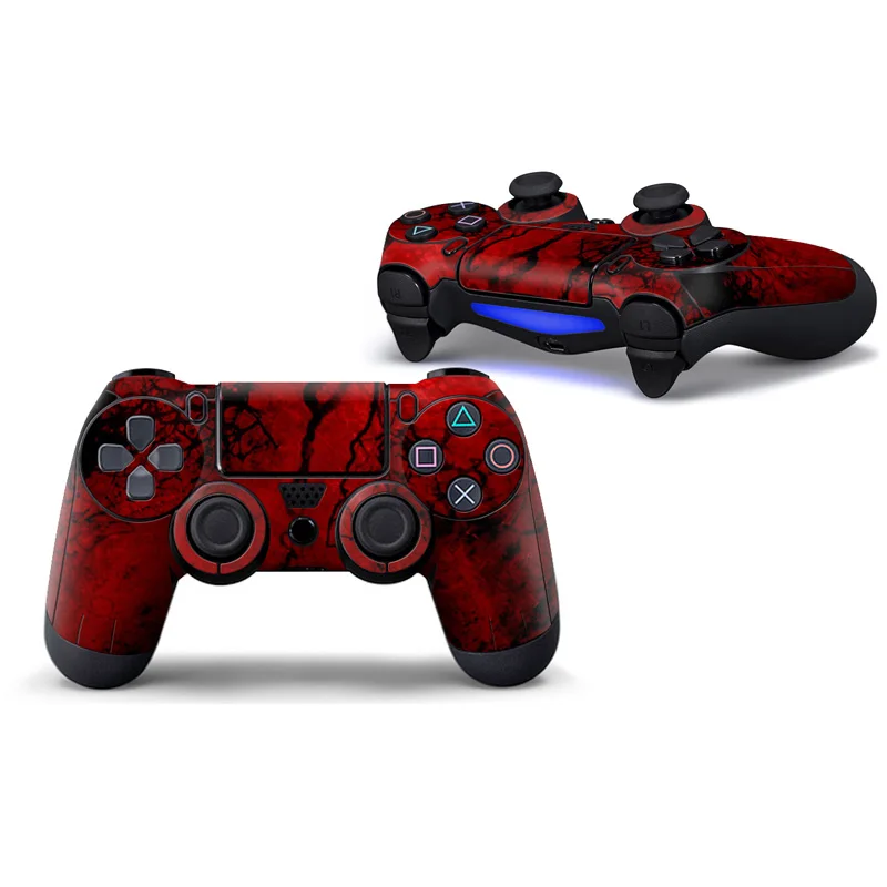 free drop shipping 2 pieces for red custom design skin for PS4 controller full cover #TN-P4C-0032
free drop shipping 2 pieces for red custom design skin for PS4 controller full cover #TN-P4C-0032