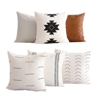 Decorative Pillowcases Are Only Suitable for Sofas or Bed Sets Of 6 Pieces 18 X 18 Inches Modern Quality Design
Decorative Pillowcases Are Only Suitable for Sofas or Bed Sets Of 6 Pieces 18 X 18 Inches Modern Quality Design