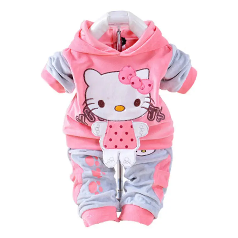 2019 Baby Girls Clothing Set Brand Cartoon Hello Kitty Children 100%cotton Clothing Set Casual Tracksuits Kids Clothes Girls set
2019 Baby Girls Clothing Set Brand Cartoon Hello Kitty Children 100%cotton Clothing Set Casual Tracksuits Kids Clothes Girls set