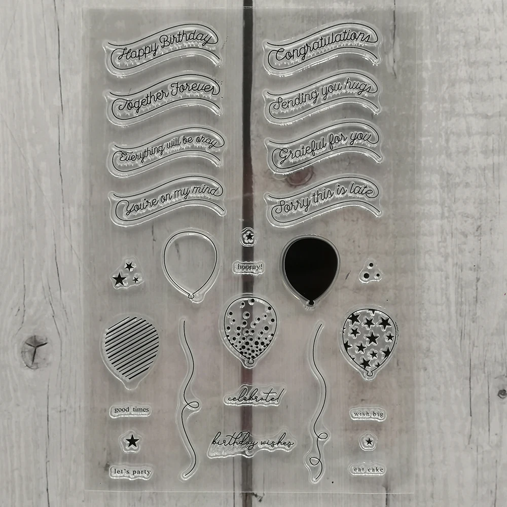 balloon Transparent Clear Silicone Stamp/Seal for DIY scrapbooking/photo album Decorative clear stamp sheets
balloon Transparent Clear Silicone Stamp/Seal for DIY scrapbooking/photo album Decorative clear stamp sheets