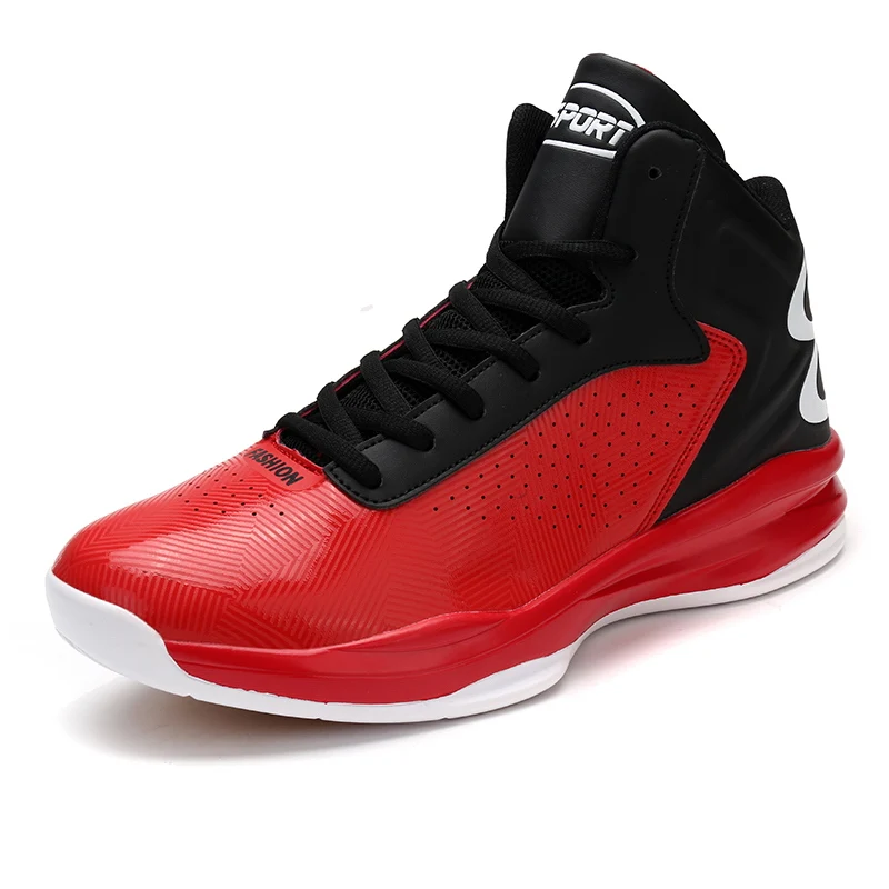 High-top Basketball Shoes Men Cushioning Breathable Basketball Sneakers Anti-skid Athletic Outdoor Man Sport Shoes Basket Homme
High-top Basketball Shoes Men Cushioning Breathable Basketball Sneakers Anti-skid Athletic Outdoor Man Sport Shoes Basket Homme