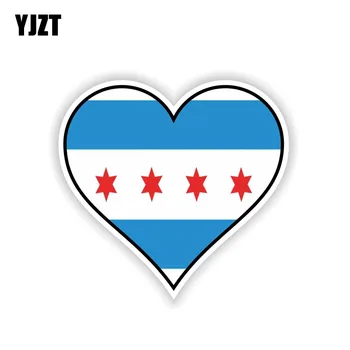 YJZT 12.5CM*11.7CM CHICAGO HEART Flag Motorcycle Helmet Car Sticker PVC Decal 6-1572
YJZT 12.5CM*11.7CM CHICAGO HEART Flag Motorcycle Helmet Car Sticker PVC Decal 6-1572