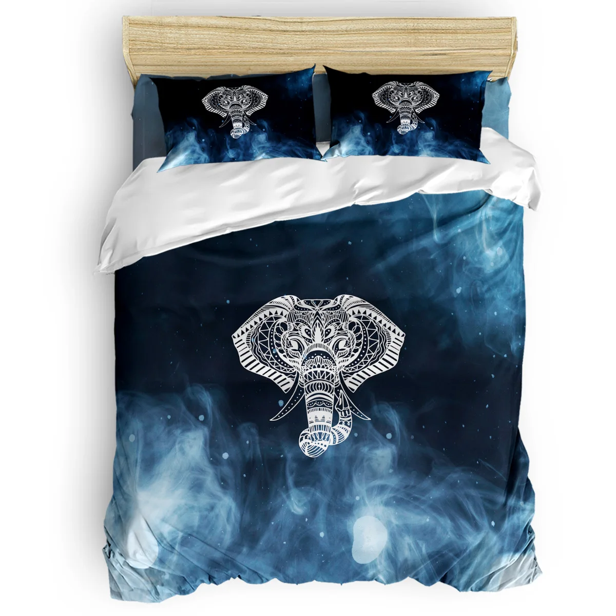 Shading Elephant Design 3D Bedding Sets 4pcs Bedclothes Queen/Twin/King Size Bedding Sets Duvet Cover Housse De Couette Kids 
Shading Elephant Design 3D Bedding Sets 4pcs Bedclothes Queen/Twin/King Size Bedding Sets Duvet Cover Housse De Couette Kids
