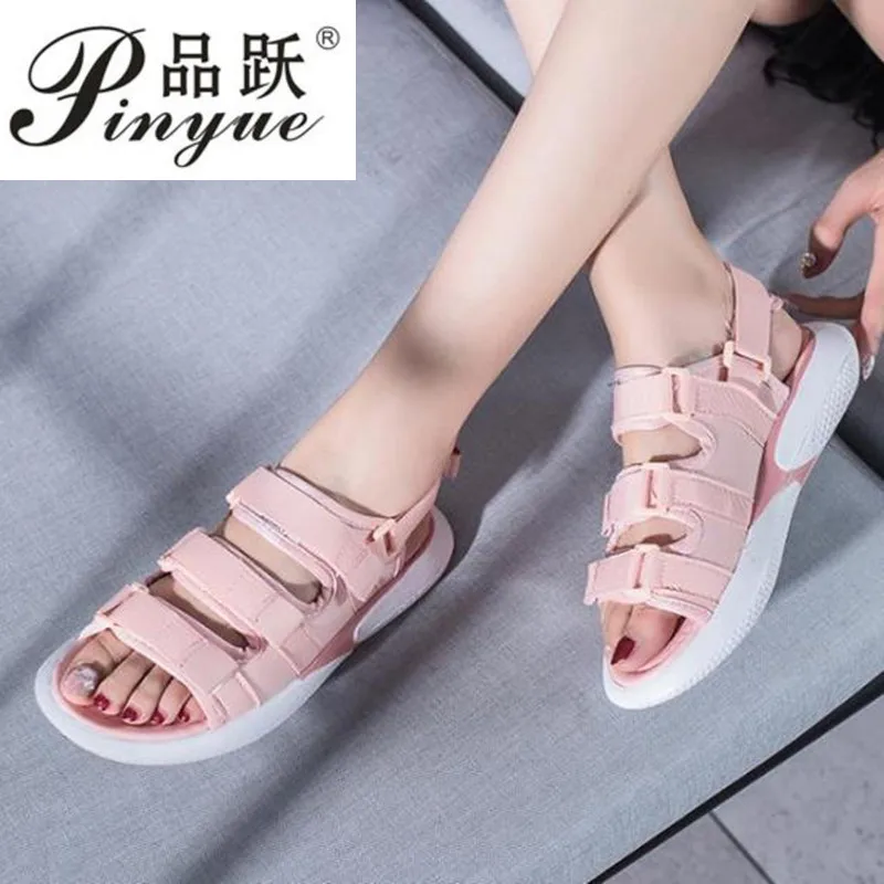 Hot Women Sandals 2019 New Platform Shoes Woman Summer Height Increasing Off White Beach Sandals for Ladies sandalias
Hot Women Sandals 2019 New Platform Shoes Woman Summer Height Increasing Off White Beach Sandals for Ladies sandalias