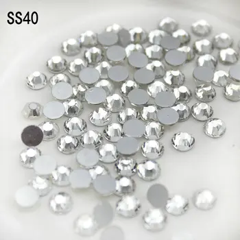 New wholesale SS40(8.4-8.6mm) Crystal Clear 144pcs/pack foild 3D glue on Nail Art non-hotfix flatback rhinestones
New wholesale SS40(8.4-8.6mm) Crystal Clear 144pcs/pack foild 3D glue on Nail Art non-hotfix flatback rhinestones