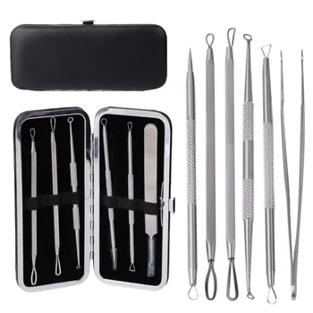 6 in 1 Set Whitehead Blackhead Treatment Stainless Steel Blackhead Remover Tools #8AX00289#
6 in 1 Set Whitehead Blackhead Treatment Stainless Steel Blackhead Remover Tools #8AX00289#