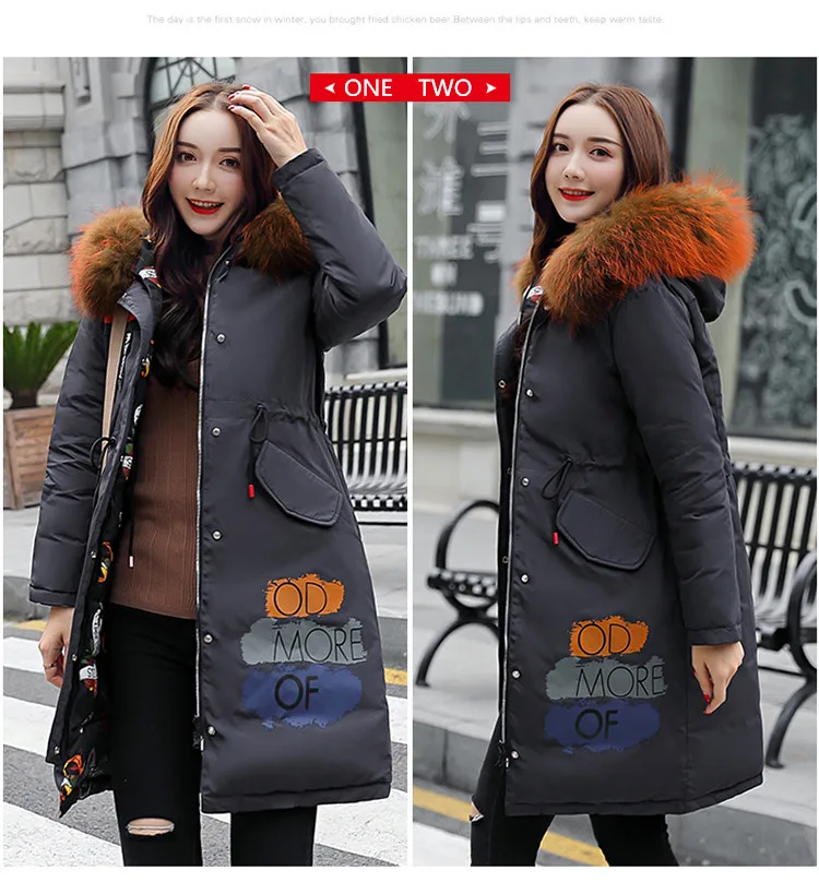Long Winter Jackets And Coats Woman Warm Women Parka 2018 Winter Linen Cotton Coat Women Both Sides Wear Coats LZ976 (22)