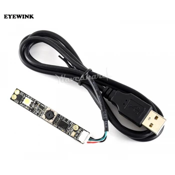 OV5648 5MP USB Camera, 5 megapixel OV5648 sensor 2592x1944 resolution, Small in Size, USB interface, UVC protocol, auto focusing
OV5648 5MP USB Camera, 5 megapixel OV5648 sensor 2592x1944 resolution, Small in Size, USB interface, UVC protocol, auto focusing
