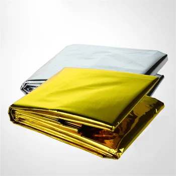 Multi-function Hiking Outdoor Emergency Blanket Survival Rescue Foil Thermal Space First Aid Rescue Waterproof Military Blanket
Multi-function Hiking Outdoor Emergency Blanket Survival Rescue Foil Thermal Space First Aid Rescue Waterproof Military Blanket