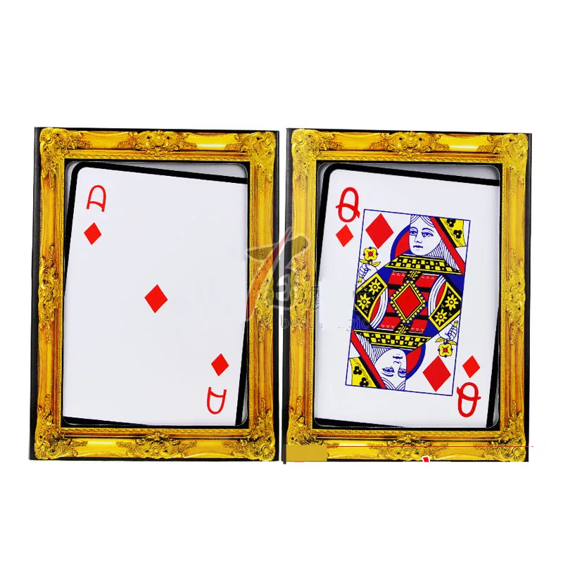 Prediction Made Visible - Queen to Ace Card Magic Tricks Magician Stage Illusions Appearing Magica Gimmick Prop Mentalism Comedy
Prediction Made Visible - Queen to Ace Card Magic Tricks Magician Stage Illusions Appearing Magica Gimmick Prop Mentalism Comedy