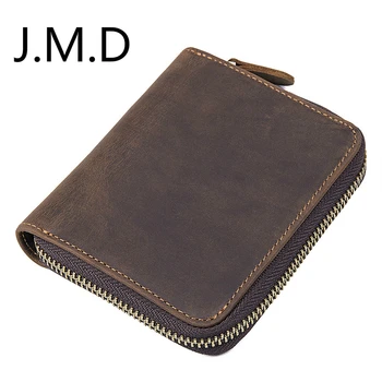 J.M.D 2019 New Crazy Horse Leather Men's Zipper Coin Purse RFID Shield Wallet 8170
J.M.D 2019 New Crazy Horse Leather Men's Zipper Coin Purse RFID Shield Wallet 8170