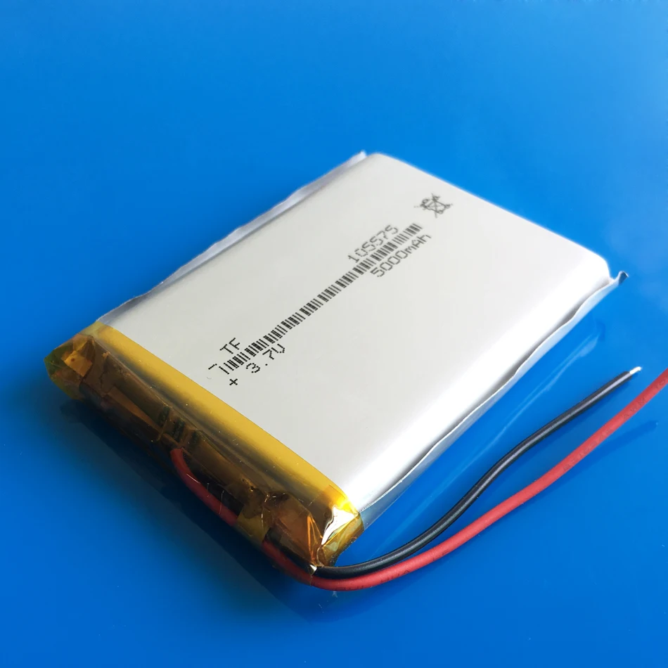 3.7V 5000mAh Polymer Lithium LiPo Rechargeable Battery For GPS PSP DVD PAD E-book tablet pc laptop power bank video game 105575
3.7V 5000mAh Polymer Lithium LiPo Rechargeable Battery For GPS PSP DVD PAD E-book tablet pc laptop power bank video game 105575