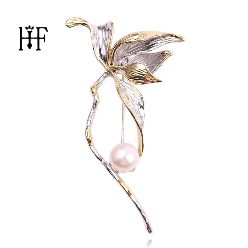 Vintage Fashion Freshwater Pearl Flower Brooches Female Brooches for Women Tulip Silver Pin Brooch for Women Wedding Dress Badge
Vintage Fashion Freshwater Pearl Flower Brooches Female Brooches for Women Tulip Silver Pin Brooch for Women Wedding Dress Badge