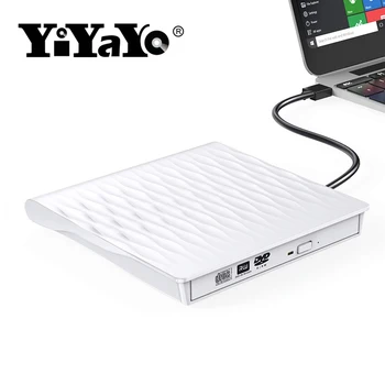YiYaYo USB 3.0 DVD Drive Optical Drive External DVD RW Burner CD DVD ROM Player for Laptop hp Computer PC Macbook os
YiYaYo USB 3.0 DVD Drive Optical Drive External DVD RW Burner CD DVD ROM Player for Laptop hp Computer PC Macbook os