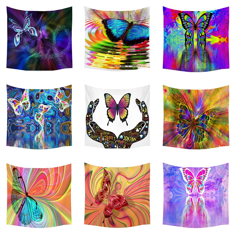 Boniu Butterfly Fantasy Wall Hanging Tapestry Wall Art Decorative Blanket Home Decor Multicolor Bedroom Sheets Yoga Mat
Boniu Butterfly Fantasy Wall Hanging Tapestry Wall Art Decorative Blanket Home Decor Multicolor Bedroom Sheets Yoga Mat