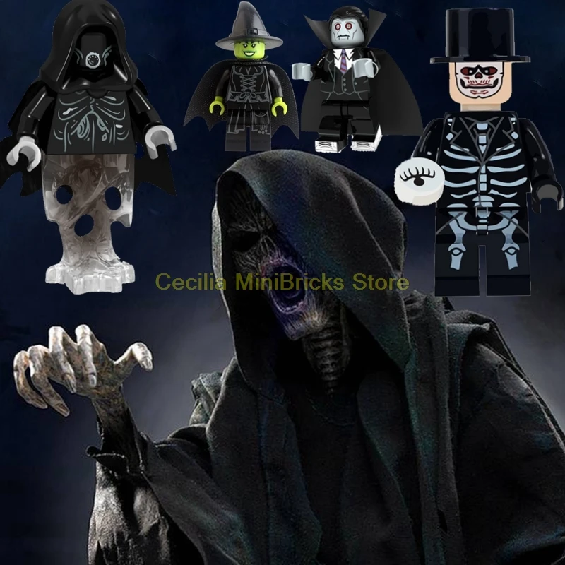 Legoing Harry Potter Halloween Gift Dementor Ghost Zombie Witch Jack Building Blocks Compatible With Legoings Toys for Children
Legoing Harry Potter Halloween Gift Dementor Ghost Zombie Witch Jack Building Blocks Compatible With Legoings Toys for Children