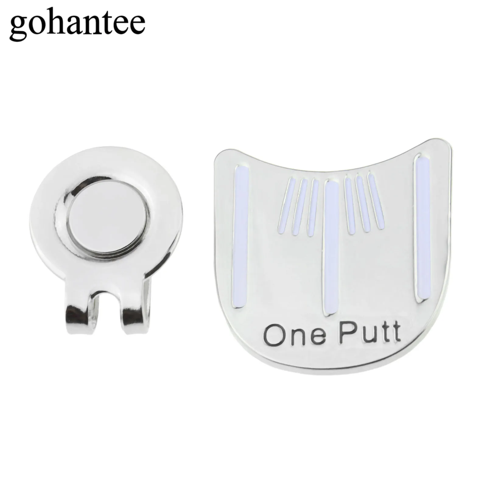 Магнитный зажим gohantee для шляпы сплав мячи гольфа клипсы уличные инструменты