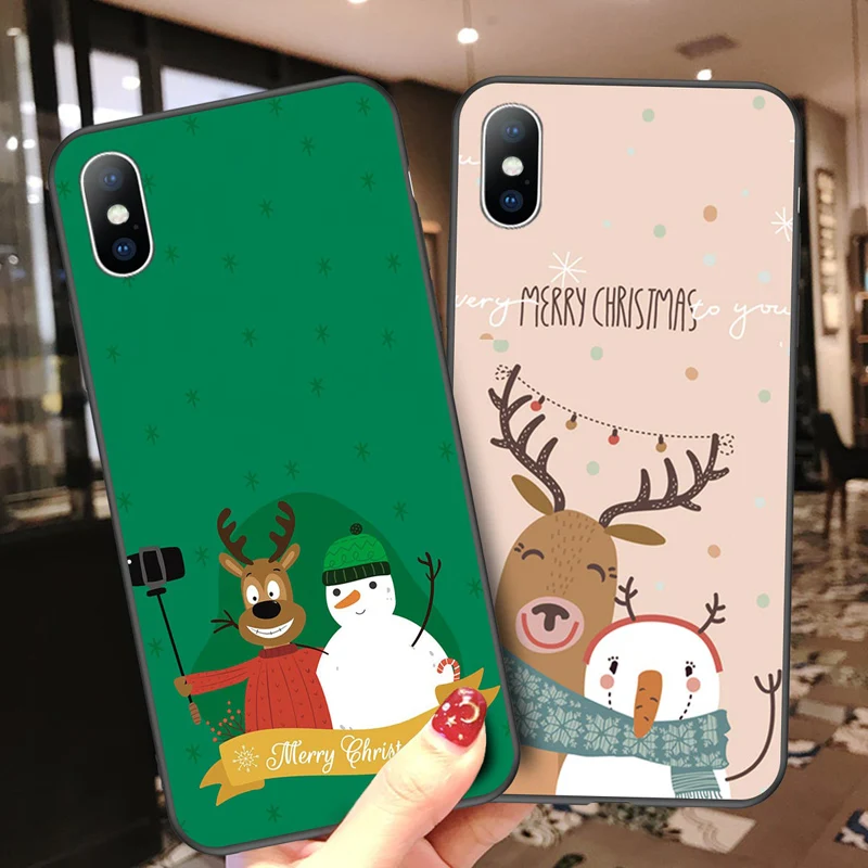 Lovebay For iPhone 6 6s 7 8 Plus X XR XS Max 5 5s SE Phone Case Fashion Cartoon Elk Bear Soft TPU Phone Case For iPhone X Cover
Lovebay For iPhone 6 6s 7 8 Plus X XR XS Max 5 5s SE Phone Case Fashion Cartoon Elk Bear Soft TPU Phone Case For iPhone X Cover