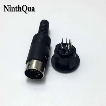 20pairs 5Pin DIN Male Plug Female jack DC Power Connector with Black Plastic Handle Adapter 5Pin Plugs with Signal Terminals
20pairs 5Pin DIN Male Plug Female jack DC Power Connector with Black Plastic Handle Adapter 5Pin Plugs with Signal Terminals