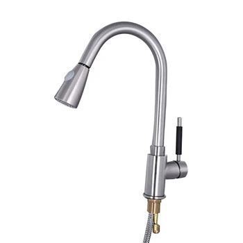 Kitchen Tap 360 Degree Rotating Full Copper Hot and Cold Kitchen Faucet Single Hole Faucet Stainless Steel Kitchen Faucet
Kitchen Tap 360 Degree Rotating Full Copper Hot and Cold Kitchen Faucet Single Hole Faucet Stainless Steel Kitchen Faucet