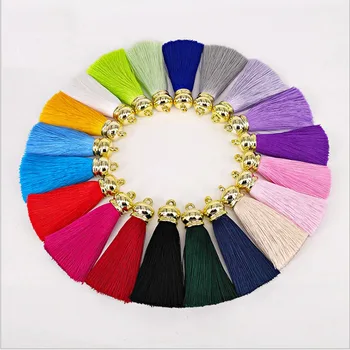 200 Pieces Metal Hat Rayon Tassel Pendant Keycain Accessories For Jewelry Needlework Bags Diy Beads Fittings For Earrings Car
200 Pieces Metal Hat Rayon Tassel Pendant Keycain Accessories For Jewelry Needlework Bags Diy Beads Fittings For Earrings Car