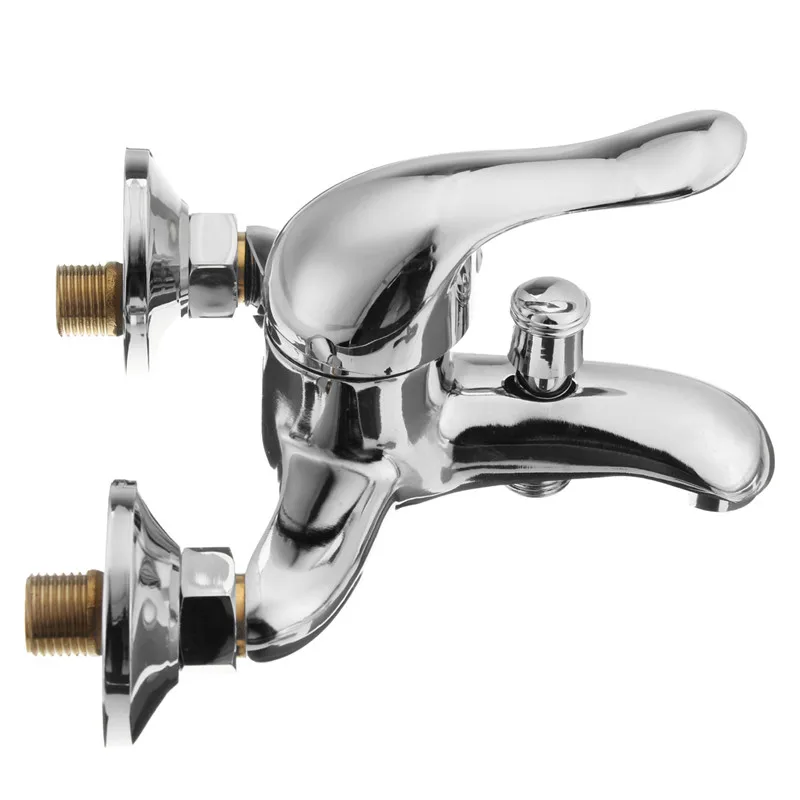 Chrome Polished Wall Mounted Bathroom Faucet Mixer Tap Bath Tub Valve Shower Faucets Single Handle Cold And Hot Water
Chrome Polished Wall Mounted Bathroom Faucet Mixer Tap Bath Tub Valve Shower Faucets Single Handle Cold And Hot Water
