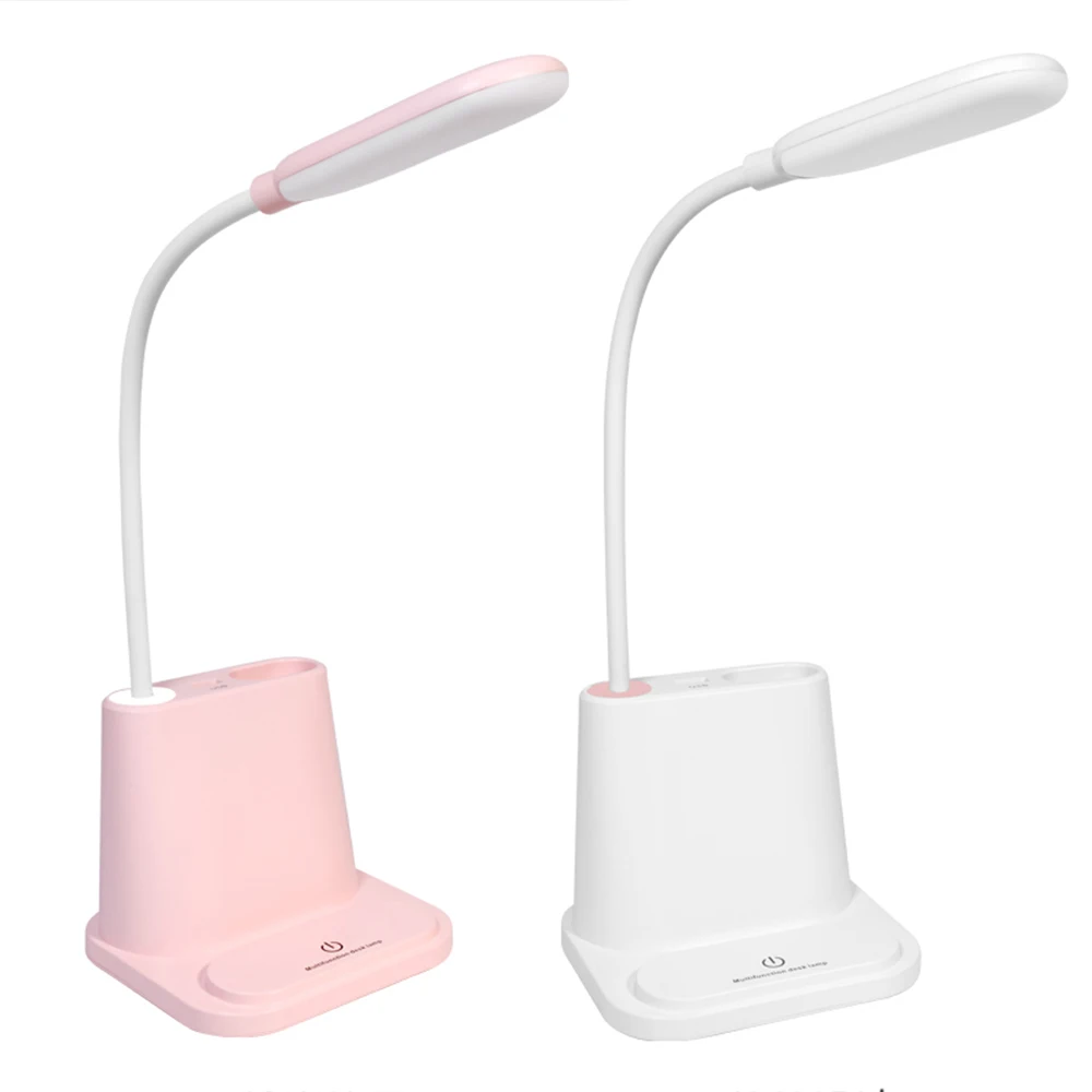 USB MultiFunction LED Desk Lamp, Eye-Caring Table Lamps, 2 Color Modes & Stepless dimming with USB Charging Port, Touch Control
USB MultiFunction LED Desk Lamp, Eye-Caring Table Lamps, 2 Color Modes & Stepless dimming with USB Charging Port, Touch Control