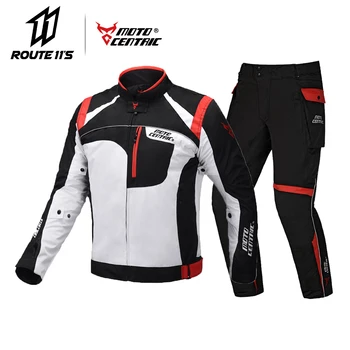 MOTOCENTRIC Motorcycle Jacket Waterproof Moto Jacket + Motorcycle Pants Riding Racing Motorbike Clothing Moto Body Armor
MOTOCENTRIC Motorcycle Jacket Waterproof Moto Jacket + Motorcycle Pants Riding Racing Motorbike Clothing Moto Body Armor