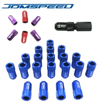 20 PCS/set D1 LIGHT WEIGHT WHEEL RACING LUG NUTS WITH KEY FOR Nissan Subaru (P:1.25.45mm)-Black Red Blue Purple
20 PCS/set D1 LIGHT WEIGHT WHEEL RACING LUG NUTS WITH KEY FOR Nissan Subaru (P:1.25.45mm)-Black Red Blue Purple