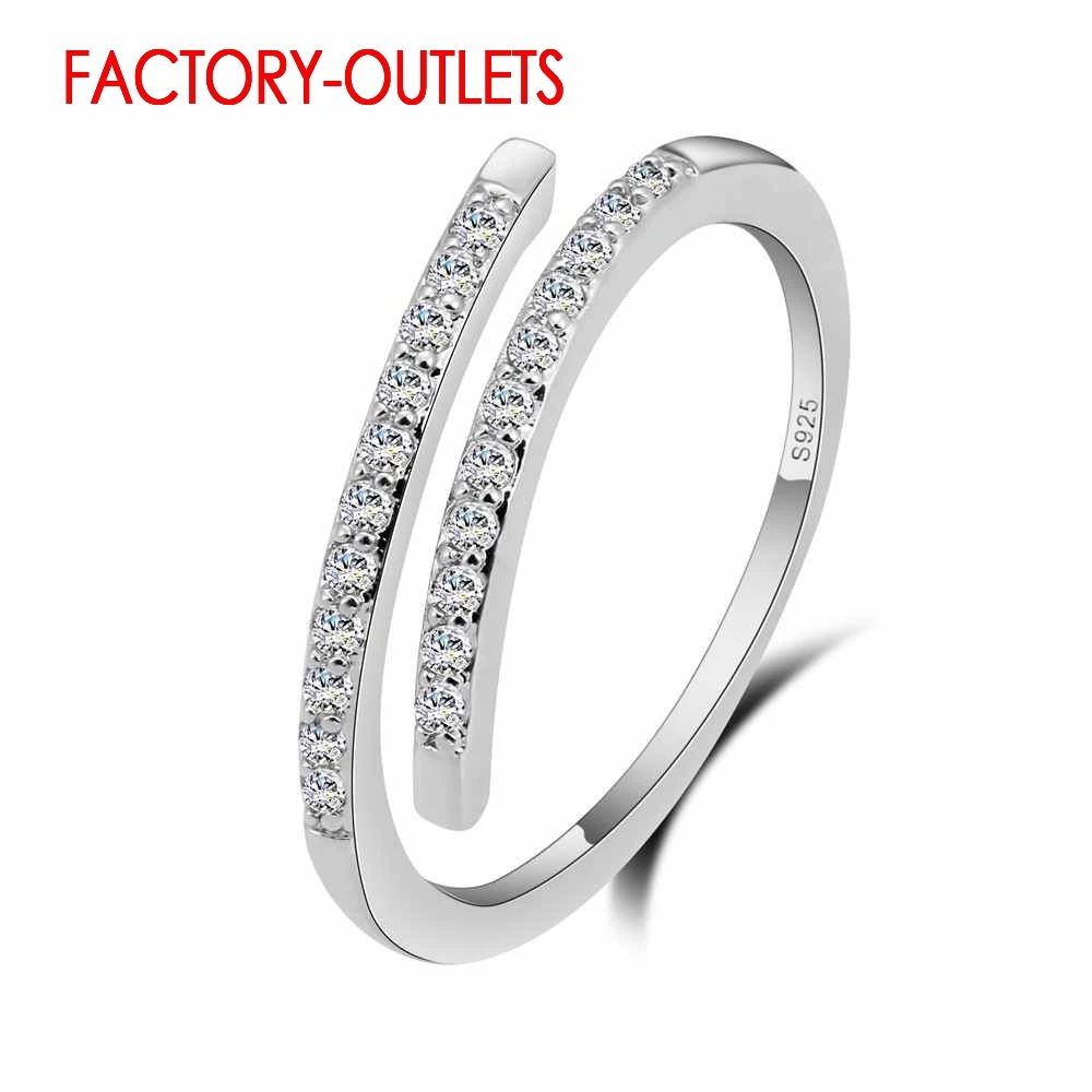 925 Sterling Silver Resizable Ring Classic Fashion Jewelry Cubic Zirconia Pave Setting Women Girls Party Anniversary
925 Sterling Silver Resizable Ring Classic Fashion Jewelry Cubic Zirconia Pave Setting Women Girls Party Anniversary