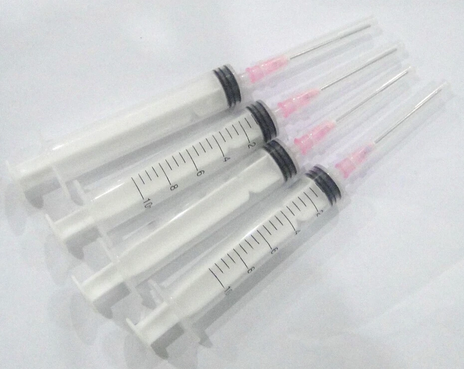 YOTAT 4x 10 ml syringes with needle for CISS or refillable cartridge suitable ink oil grease glue
YOTAT 4x 10 ml syringes with needle for CISS or refillable cartridge suitable ink oil grease glue