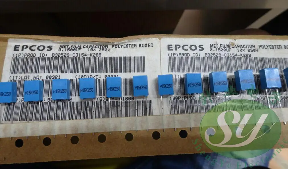 2018 hot sale 50pcs EPCOS 0.15uf / 250v 150nf u15 154 The new 5MM film capacitor B32529C3154K free shipping
2018 hot sale 50pcs EPCOS 0.15uf / 250v 150nf u15 154 The new 5MM film capacitor B32529C3154K free shipping