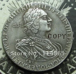 1724 1 ROUBLE RUSSIA copy coins commemorative coins-replica coins medal coins collectibles badge
1724 1 ROUBLE RUSSIA copy coins commemorative coins-replica coins medal coins collectibles badge