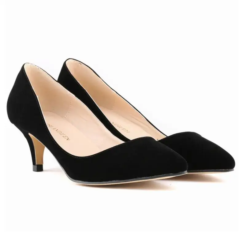 New Fashion Ladies High Heels Office Lady Shoes Stiletto Flock Women Pumps Pointed Toe Women Heels Plus Size 35-42 Lasies Shoes
New Fashion Ladies High Heels Office Lady Shoes Stiletto Flock Women Pumps Pointed Toe Women Heels Plus Size 35-42 Lasies Shoes