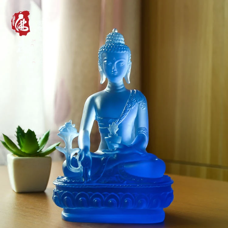 19CM TALL - GOOD 2019 HOME protection Bless family Safety Health GOOD LUCK the Medicine Buddha Pharmacist Buddha crystal statue
19CM TALL - GOOD 2019 HOME protection Bless family Safety Health GOOD LUCK the Medicine Buddha Pharmacist Buddha crystal statue