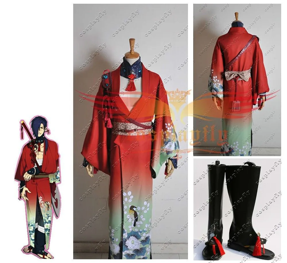 Dmmd dramatical murder Koujaku/костюм для костюмированной вечеринки Тканевая обувь ботинки
