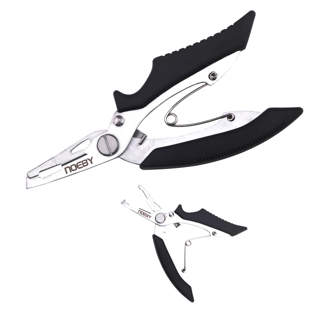 NOEBY 62g Cheapest Fishing Pliers Black Stainless Steel Tackle Tool 13cm Multi-functional Fishing Tools Mastering Set Equipment
NOEBY 62g Cheapest Fishing Pliers Black Stainless Steel Tackle Tool 13cm Multi-functional Fishing Tools Mastering Set Equipment