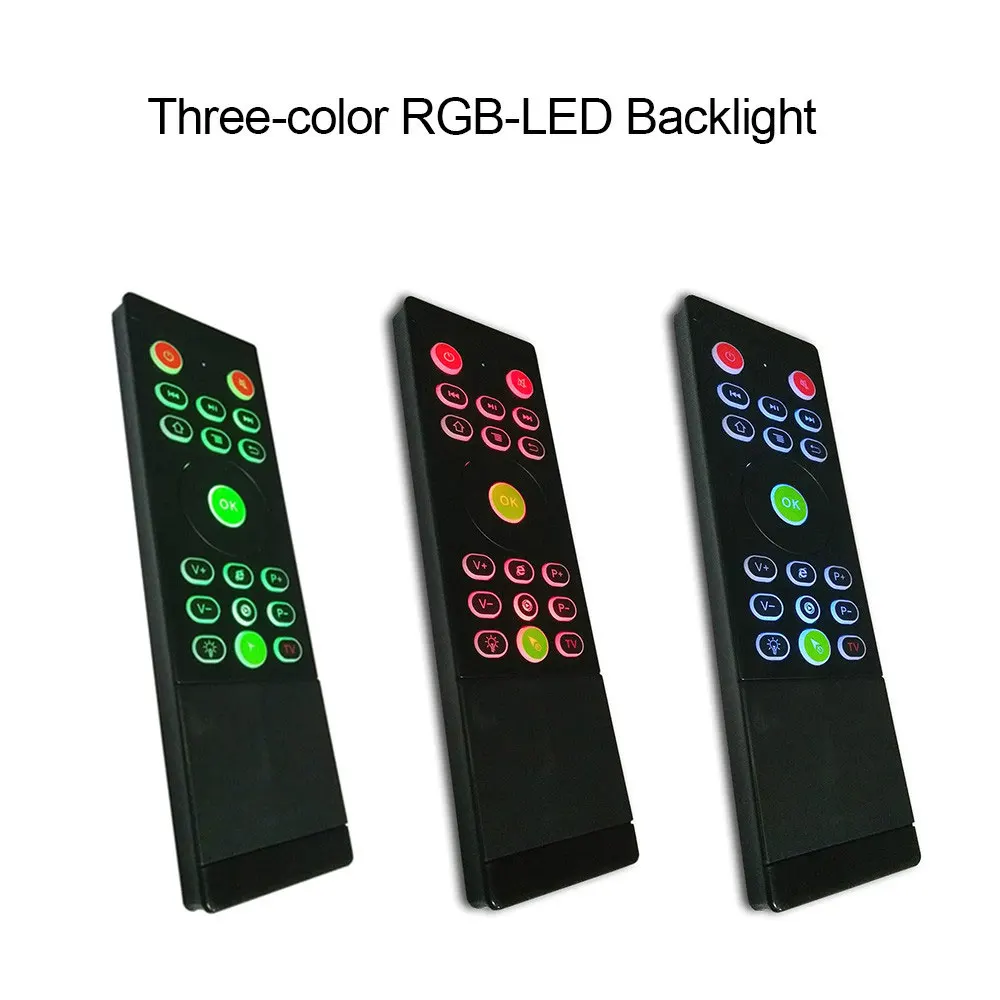TZ16 2.4GHz Air Mouse Wireless Keyboard Touchpad Handheld Remote Control Gyroscope LED Backlight For Android TV Box PC Laptop
TZ16 2.4GHz Air Mouse Wireless Keyboard Touchpad Handheld Remote Control Gyroscope LED Backlight For Android TV Box PC Laptop