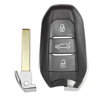 KEYECU Smart Remote Key 3 Button Fob 434MHz PCF7945 ID46 for Citroen C4L 2013-2015 ,DS5, for Peugeot 508 308 Before 2016
KEYECU Smart Remote Key 3 Button Fob 434MHz PCF7945 ID46 for Citroen C4L 2013-2015 ,DS5, for Peugeot 508 308 Before 2016