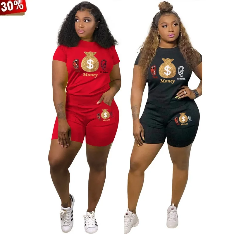 Set Tracksuit Together Summer Short Sets Womens Club Outfits Two Piece Biker Suits O Neck Crop Top Shorts Plus Size Tracksuit
Set Tracksuit Together Summer Short Sets Womens Club Outfits Two Piece Biker Suits O Neck Crop Top Shorts Plus Size Tracksuit