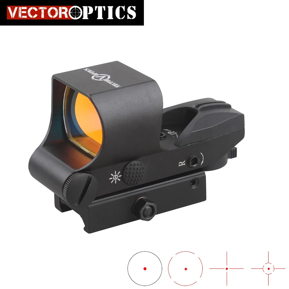 Vector Optics Ravage 1x28x40 Tactical Multi 4 Reticle Red Dot Scope Reflex Sight 21mm 4 Reticles 
Vector Optics Ravage 1x28x40 Tactical Multi 4 Reticle Red Dot Scope Reflex Sight 21mm 4 Reticles