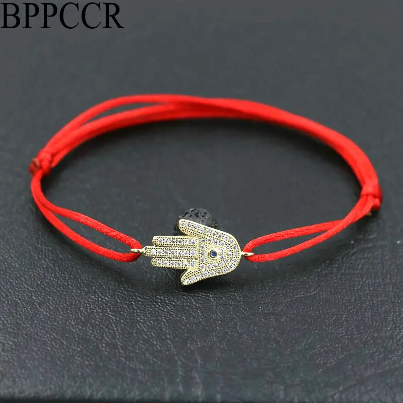 BPPCCR Top Micro Pave Zircon AAA Fatima Hamsa Hand Evil eye Women Red Rope Thread String Bracelets Lucky Pulseira Lovers Gifts
BPPCCR Top Micro Pave Zircon AAA Fatima Hamsa Hand Evil eye Women Red Rope Thread String Bracelets Lucky Pulseira Lovers Gifts