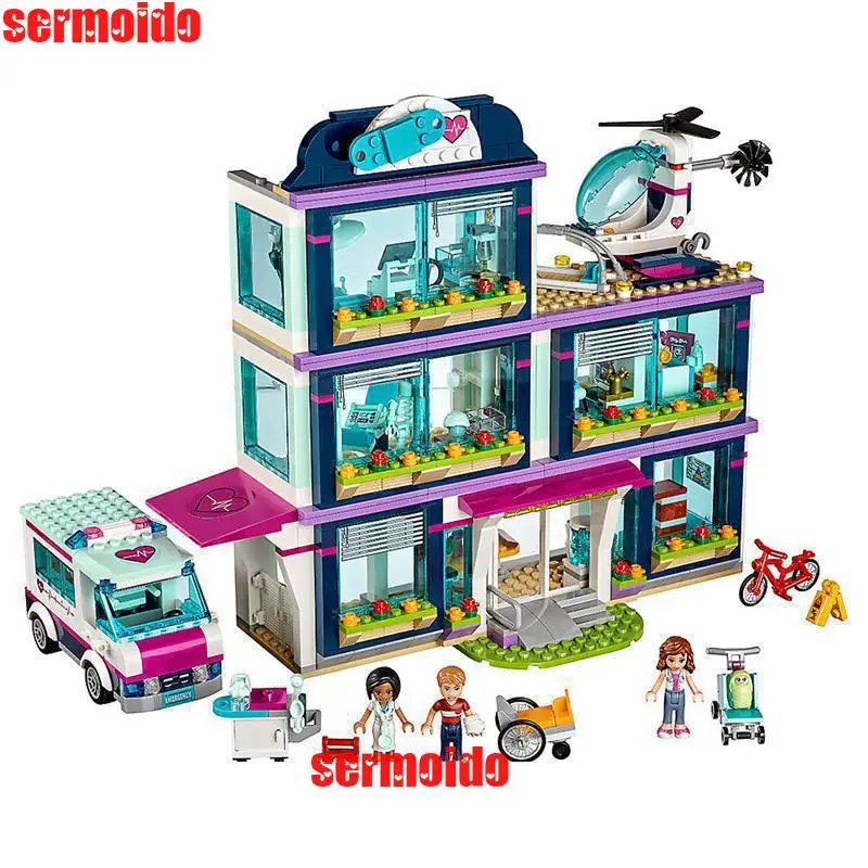 Compatible with Legoings Models building blocks toy 01039 friends Girls Heartlake Hospital kids Bricks diy toy set girl gifts
Compatible with Legoings Models building blocks toy 01039 friends Girls Heartlake Hospital kids Bricks diy toy set girl gifts