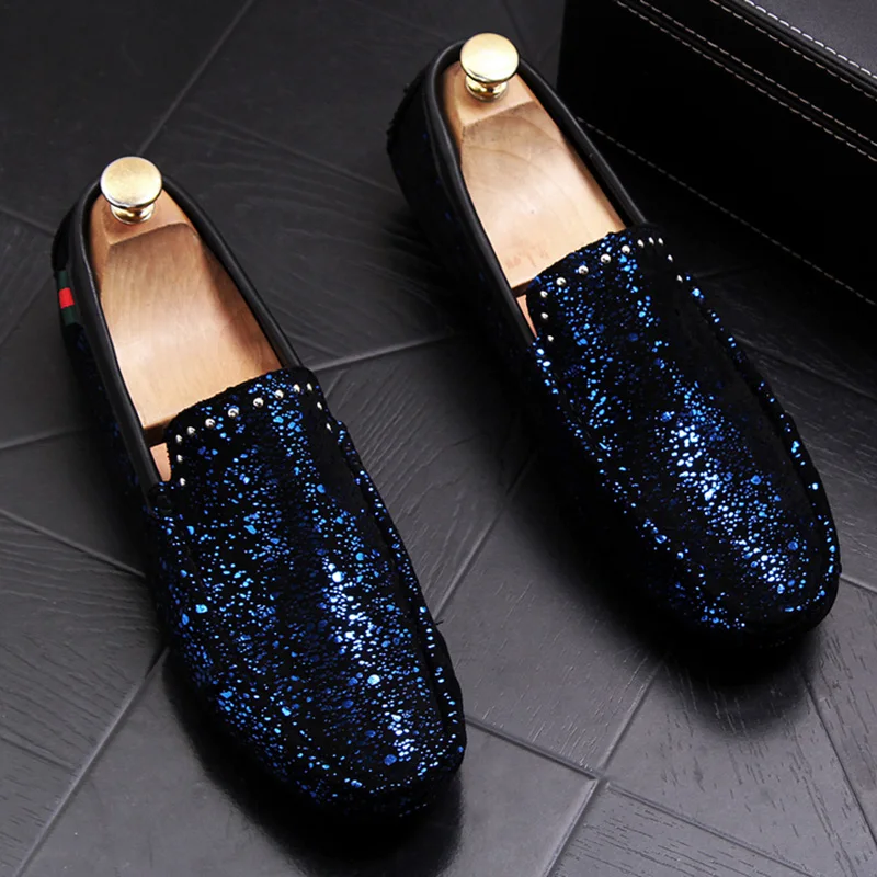 men's leisure breathable wedding party dresses soft leather rivets shoes young gentleman slip on lazy flats shoe male loafers
men's leisure breathable wedding party dresses soft leather rivets shoes young gentleman slip on lazy flats shoe male loafers