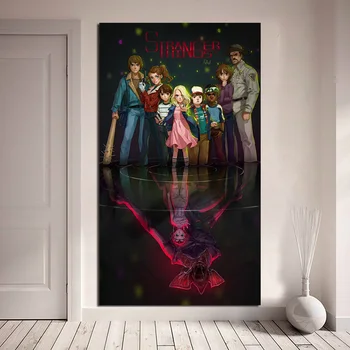 Stranger Things Anime Wallpaper HD Minimalist Wall Art Canvas Poster Print Canvas Painting Decorative Picture Bedroom Home Decor
Stranger Things Anime Wallpaper HD Minimalist Wall Art Canvas Poster Print Canvas Painting Decorative Picture Bedroom Home Decor